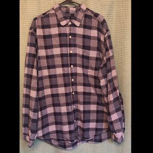 Gap Blue Button Down Flannel